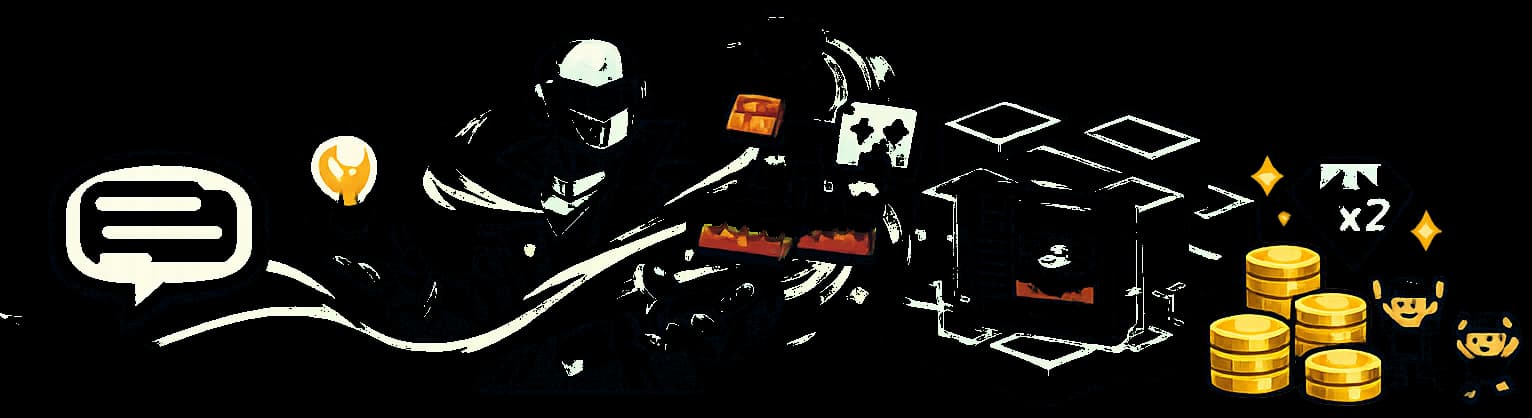 An AI agent building a game — prompt, agent, on-chain, earn